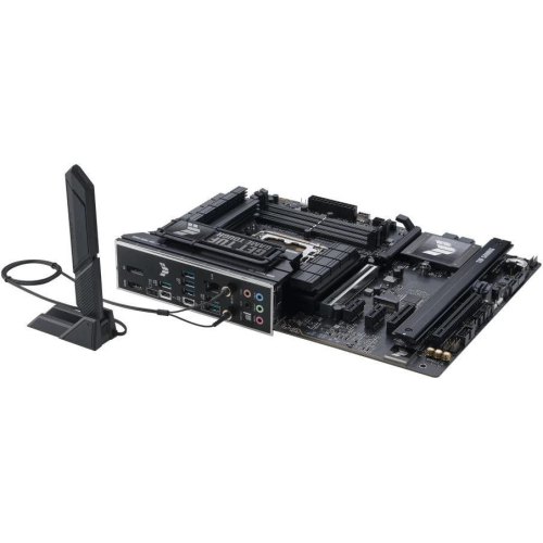 Материнська плата Asus TUF GAMING Z890-PLUS WIFI, s1851, 4xDDR5, HDMI, DP, 2xUSB4, 5xPCIe, 4xM.2, 4xSATA, LAN 2.5Gb