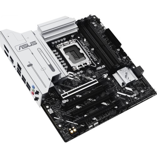 Материнська плата Asus PRIME Z890M-PLUS WIFI, s1851, 4xDDR5, HDMI, DP, USB4, 5xPCIe, 3xM.2, 6xSATA, LAN 2.5Gb