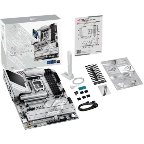 Материнська плата Asus ROG STRIX Z890-A GAMING WIFI, s1851, 4xDDR5, HDMI, DP, 2xUSB4, 2xPCIe, 5xM.2, 4xSATA, LAN 2.5Gb
