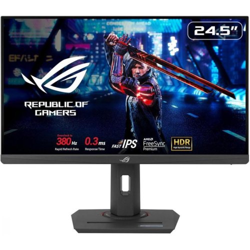 Монітор ігровий Asus XG259QNS 24.5 IPS, 1920x1080, 380Гц (90LM09M0-B01370)