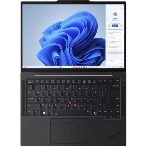 Ноутбук Lenovo ThinkPad T14s G5 14 WUXGAM/U7-155U/32Gb/SSD 1TB/Intel HD/DOS/F/BL/Black (21LTS0SE00)
