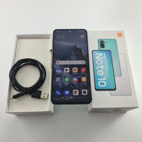 Смартфон Xiaomi Redmi Note 10 4/64Gb Lake Green USED **