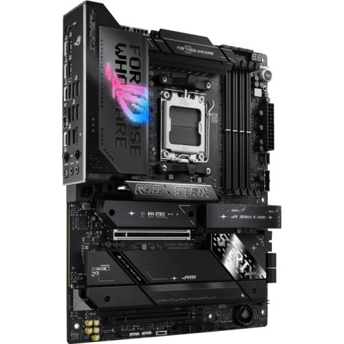Материнська плата Asus ROG STRIX X870E-E GAMING WIFI, sAM5, 4xDDR5, HDMI, 2xUSB4, 2xPCIe, 5xM.2, 4xSATA, LAN 5Gb