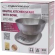 Ваги кухоннi Esperanza EKS008 Kitchen Scale Lychee, з чашею 2л, прямокутні, нержавіюча сталь, вага до 5кг