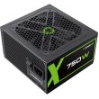 Блок живлення GameMax GX-750 PRO, 750W, ATX, 80 Gold, fan 135mm, fully modular OPP/OVP/UVP/OCP/OTP/SCP, білий
