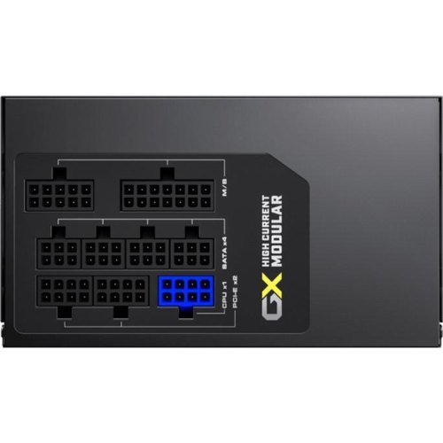 Блок живлення GameMax GX-750 PRO, 750W, ATX, 80 Gold, fan 135mm, fully modular OPP/OVP/UVP/OCP/OTP/SCP, білий