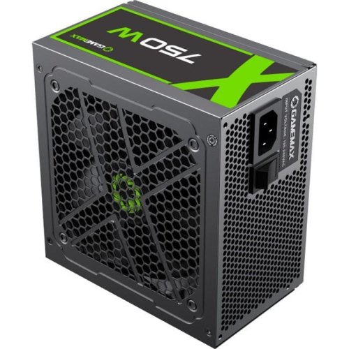Блок живлення GameMax GX-750 PRO, 750W, ATX, 80 Gold, fan 135mm, fully modular OPP/OVP/UVP/OCP/OTP/SCP, білий