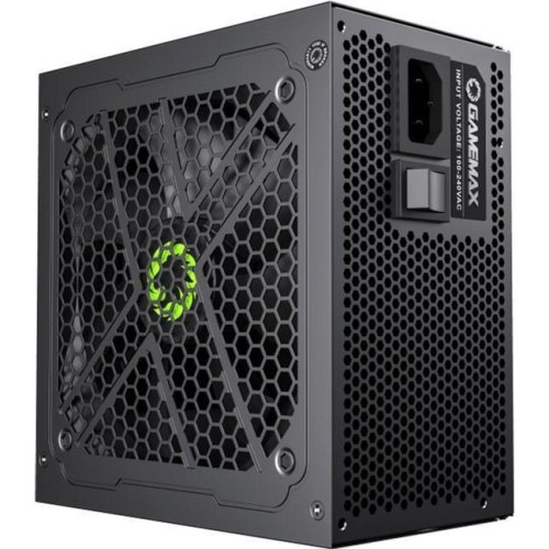 Блок живлення GameMax GX-750 PRO, 750W, ATX, 80 Gold, fan 135mm, fully modular OPP/OVP/UVP/OCP/OTP/SCP, білий