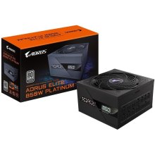 Блок живлення Gigabyte 850W, 80 Plus Platinum, PCIe Gen 5.1, Fully modular, Smart fan 120mm (GP-AE850PM PG5)
