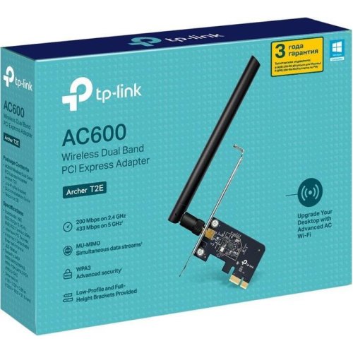 Бездротовий мережевий адаптер TP-Link Archer T2E