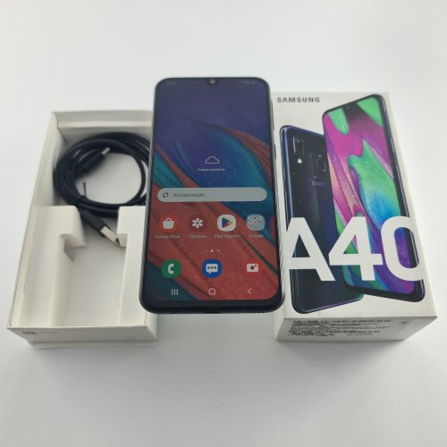 Смартфон Samsung Galaxy A40 64 GB Black USED **