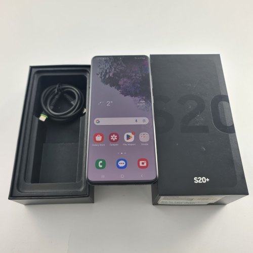 Смартфон Samsung Galaxy S20 Plus (G985F) 128Gb Cosmic Black (SM-G985FZKDSEK) USED **