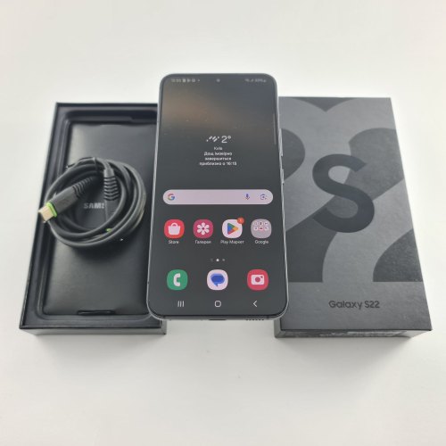 Смартфон Samsung Galaxy S22 (S901B) 128Gb Phantom Black (SM-S901BZKDSEK) USED **