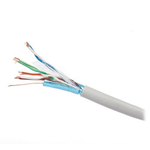 Кабель KINGDA UTP, cat.5е, PVC, 4 пари, 24AWG, 305м, білий (KDUT8001)