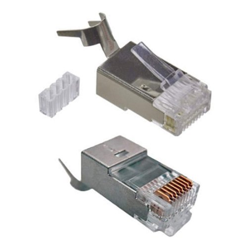 Конектор KINGDA RJ45, STP, cat.7, 8p8c, 50шт (KD-PG8027/50)