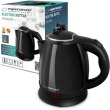 Електрочайник Esperanza, 1л, 1350W, нержавіюча сталь, чорний (EKK128K)