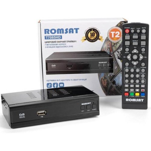 Ресивер наземного мовлення Romsat T7085HD