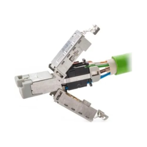 Конектор Molex RJ45, WE8E, STP, cat.6A, 50мкм, безінструментальний (KSP-00001)