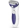 Електробритва жіноча Esperanza Women's Shaver Aruba, живлення 2xАА, сухе гоління, біла/синя (EBG003B)