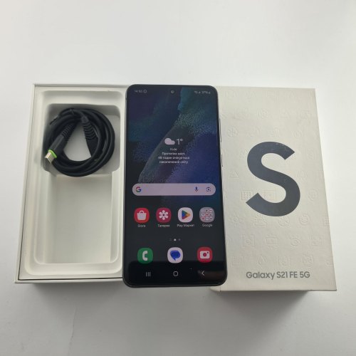Смартфон Samsung Galaxy S21 FE 5G (G990B) 128Gb Graphite (SM-G990BZADSEK) USED **