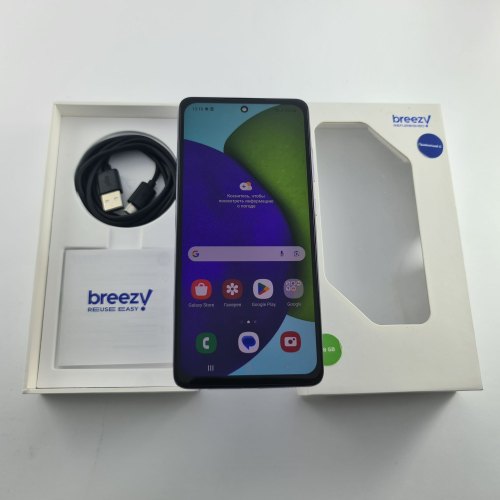 Смартфон Samsung Galaxy A52 (A525F) 128Gb Light Violet (SM-A525FLVDSEK) USED **
