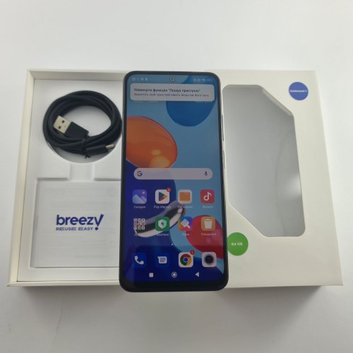 Смартфон Xiaomi Redmi Note 11 4/64Gb Graphite Gray USED **