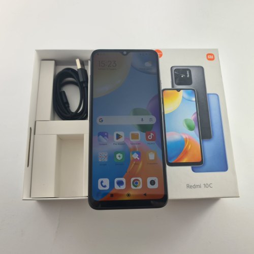 Смартфон Xiaomi Redmi 10C 4/64Gb Graphite Gray USED **