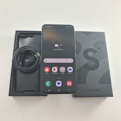 Смартфон Samsung Galaxy S22 (S901B) 128Gb Phantom Black (SM-S901BZKDSEK) USED **