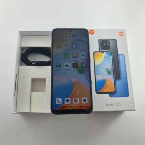 Смартфон Xiaomi Redmi 10C 4/64Gb Graphite Gray USED **