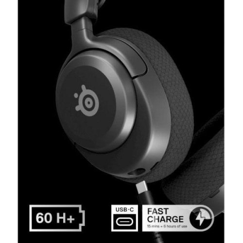 Гарнітура ігрова, бездротова SteelSeries Arctis Nova 5 Wireless Black MultiPlatform (61670)