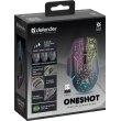 Мишка бездротова, ігрова Defender Oneshot GM-067, LED, 3200 dpi, чорна (52067)