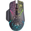 Мишка бездротова, ігрова Defender Oneshot GM-067, LED, 3200 dpi, чорна (52067)