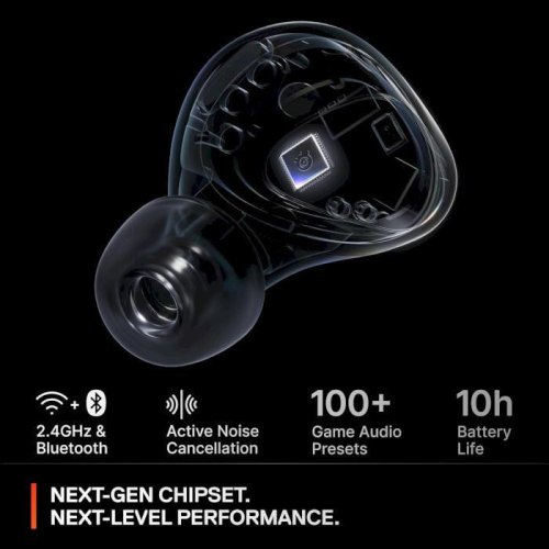Навушники бездротові SteelSeries Arctis GameBuds TWS, Bluetooth, Black (61680)