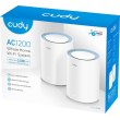 Mesh Wi-Fi система Cudy M1200 (2-pack), AC1200 Wi-Fi Mesh Solution