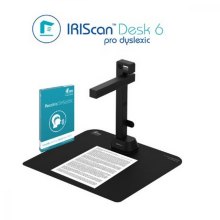 Сканер A3 Canon IRIScan Desk 6 Pro Dyslexic, книжковий, 21MP, 60ст/хв, MP3, WAV, MIC, USB, Dyslexic, чорний (462992)