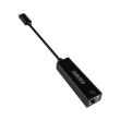 Перехідник Choetech, USB 3.1 Type-C to Ethernet RJ45 1000Mb, 0.15 м, чорний (HUB-R01-BK)