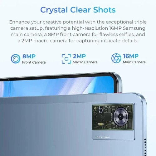 Планшет Oukitel OT5S 6/256GB Dual SIM LTE Grey/Black (6931940754682)