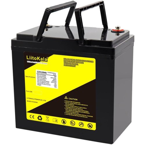 Акумуляторна батарея LiitoKala, LiFePO4, 12V/120Ah