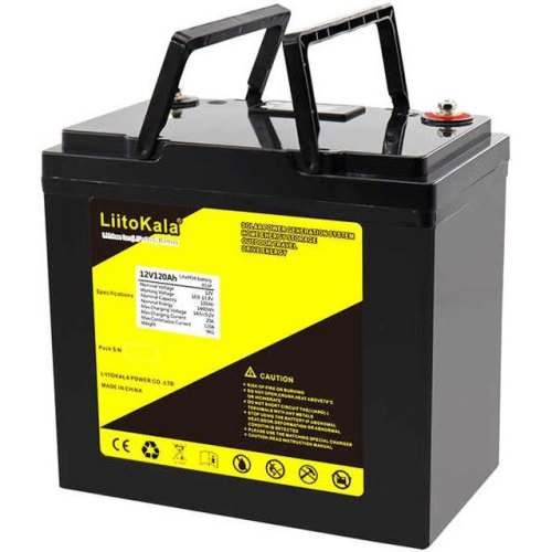Акумуляторна батарея LiitoKala, LiFePO4 ,12V/120Ah, LCD