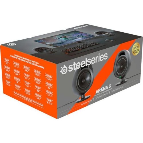 Акустична система 2.0 SteelSeries Arena 3 Bluetooth (61536)