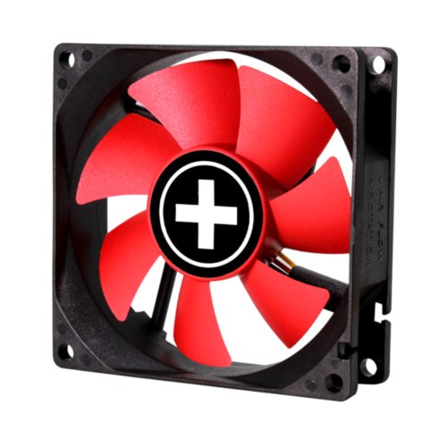 Вентилятор для корпусу Xilence XPF80.R, 80mm, black/red (XF037)