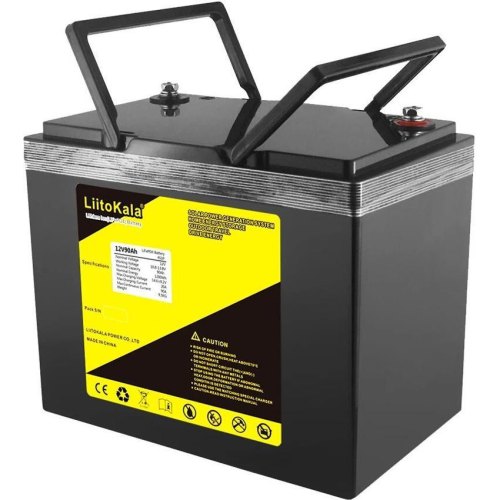 Акумуляторна батарея LiitoKala, LiFePO4, 12V/90Ah