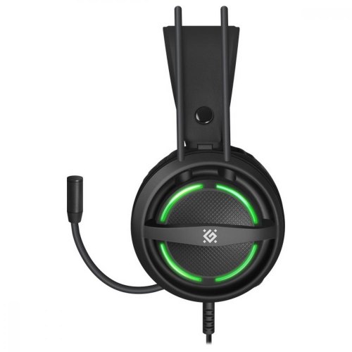 Навушники дротові з мікрофоном Defender Dexter RGB, кабель 2.2 м (64595)