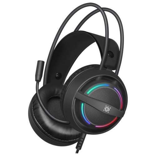 Навушники дротові з мікрофоном Defender Dexter RGB, кабель 2.2 м (64595)