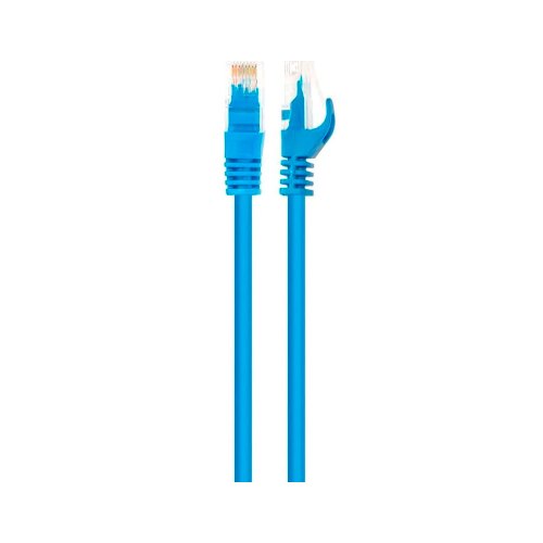 Патч-корд KINGDA UTP, cat.5e, 5м, CU, синій (PAUT3500-CU-BL)