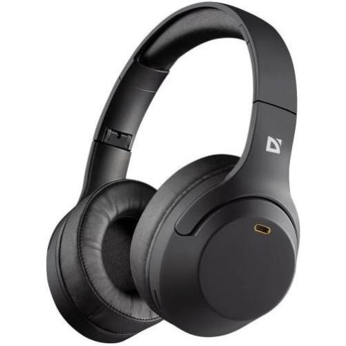 Навушники бездротові з мікрофоном Defender FreeMotion B690 Bluetooth, чорні (63690)