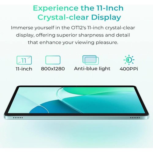 Планшет Oukitel OT12 4/256GB Dual SIM LTE Grey (6931940760256)