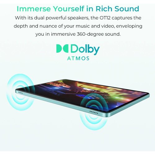 Планшет Oukitel OT12 4/256GB Dual SIM LTE Grey (6931940760256)