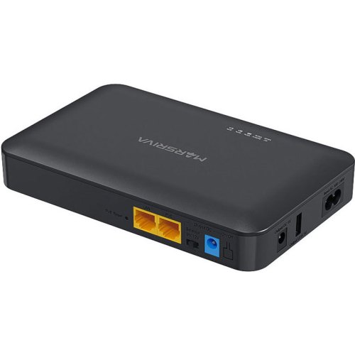 Джерело безперебійного живлення для роутерів Marsriva KP2, DC+PoE+USB OUT, 5V/9V/12V 18W 10000mAh (36Wh) Li-ion