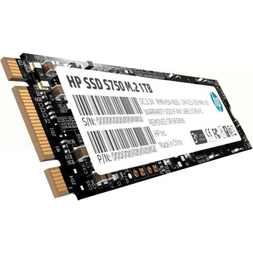 Накопичувач SSD M.2 2280 HP S750 256GB SATA III 3D NAND (16L55AA)